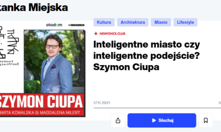 Tkanka Miejska w Newonce Radio: Inteligentne miasto czy inteligentne podejście?