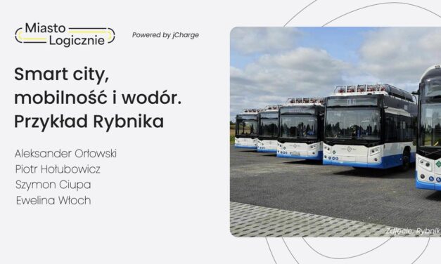 MiastoLogicznie #27: Smart City, mobilność i wodór. Przykład Rybnika. Rozmowa z Eweliną Włoch